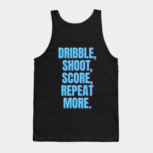 Dribble Shoot Score Tank Top